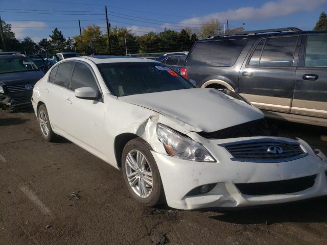 INFINITI G37 2013 with VIN JN1CV6AR7DM757428 - Photo from auction