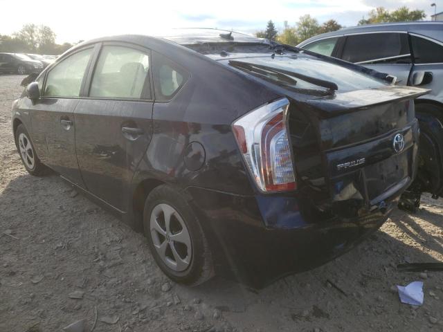 Photo 3 from auction – 2012 TOYOTA PRIUS with VIN JTDKN3DU2C1582805