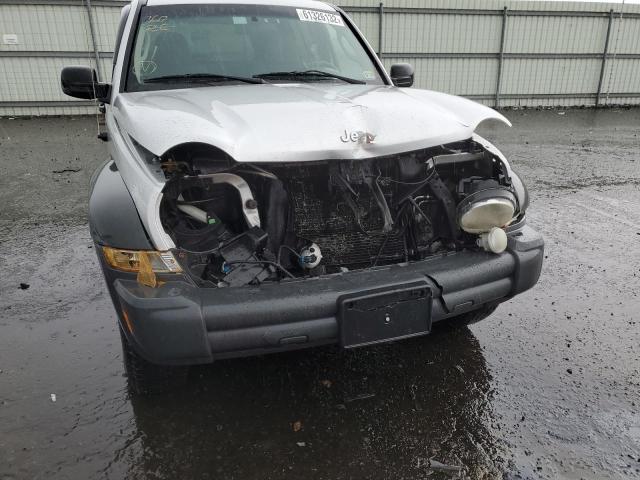 Photo 9 from auction – 2007 JEEP LIBERTY SP with VIN 1J4GL48K07W514418