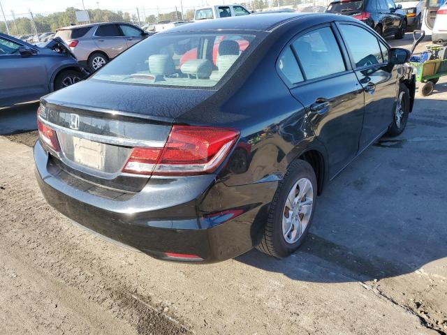 Photo 4 from auction – 2014 HONDA CIVIC LX with VIN 19XFB2F55EE252425
