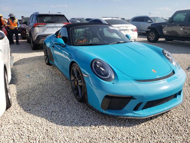 PORSCHE 911 SPEEDS 2019 with VIN WP0CF2A94KS172219 - Photo from auction