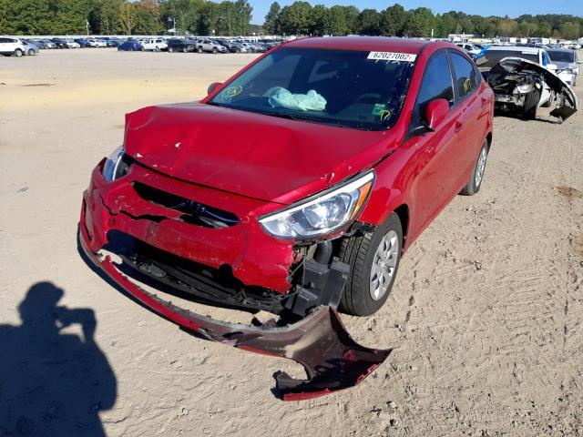 Photo 2 from auction – 2016 HYUNDAI ACCENT SE with VIN KMHCT4AE5GU072705