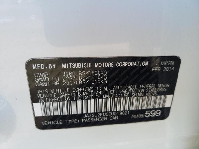 Photo 10 from auction – 2014 MITSUBISHI LANCER ES/ with VIN JA32U2FU0EU019021