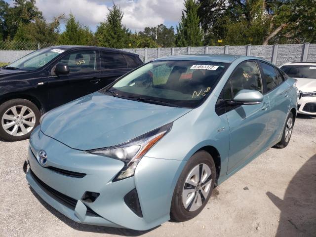 Photo 2 from auction – 2016 TOYOTA PRIUS with VIN JTDKARFU3G3513787