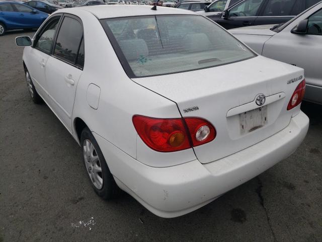Photo 3 from auction – 2003 TOYOTA COROLLA CE with VIN 1NXBR32E53Z137310