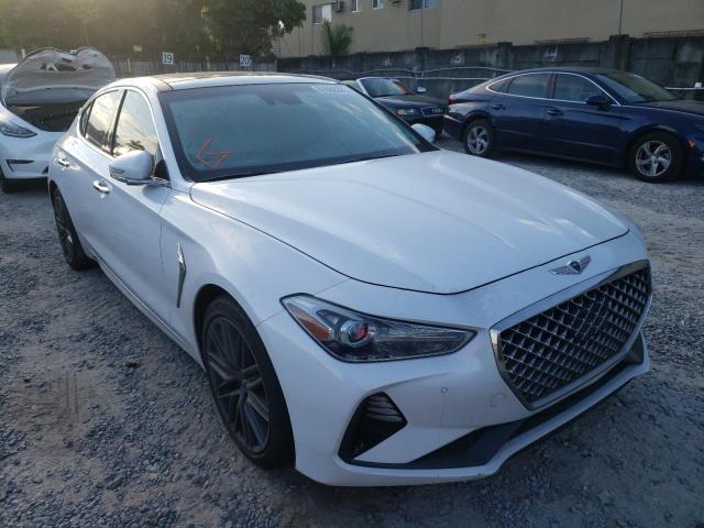 Photo 1 from auction – 2019 GENESIS G70 ELITE with VIN KMTG34LA1KU026573