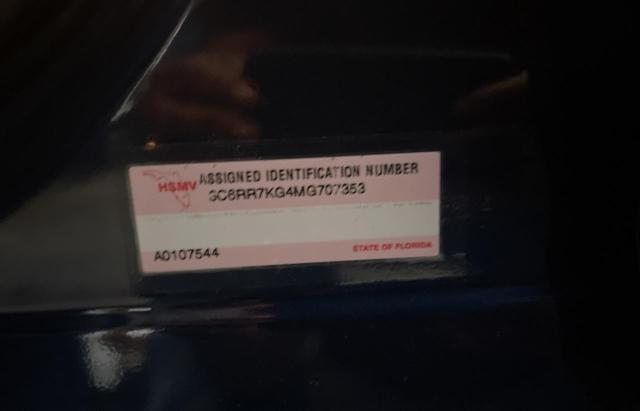 Photo 10 from auction – 2021 RAM 1500 CLASS with VIN 3C6RR7KG4MG707353