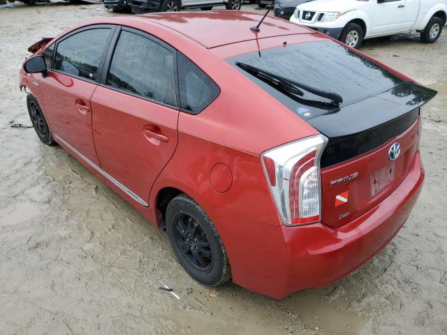 Фото 3 с аукциона – 2012 TOYOTA PRIUS с VIN JTDKN3DU4C1546677