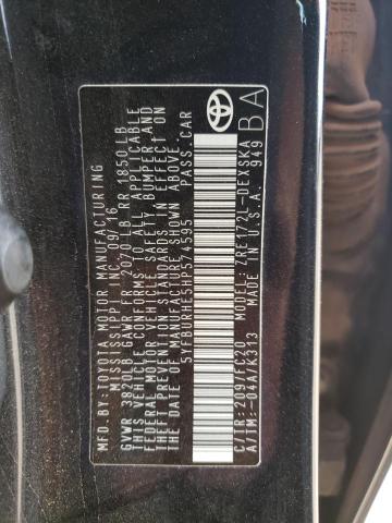 Photo 10 from auction – 2017 TOYOTA COROLLA L with VIN 5YFBURHE5HP574595