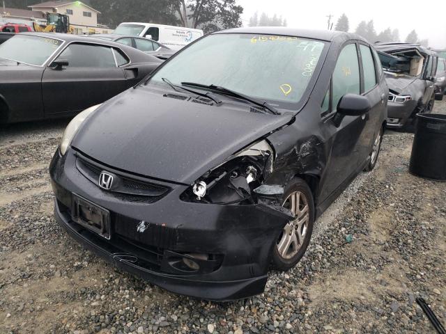 Photo 2 from auction – 2007 HONDA FIT S with VIN JHMGD38657S062553