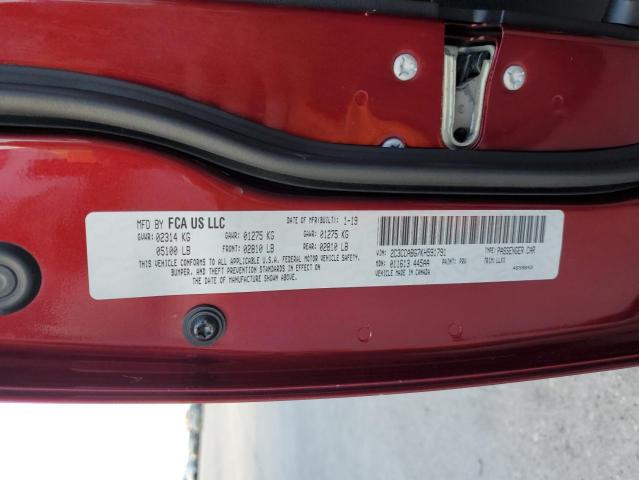 Photo 10 from auction – 2019 CHRYSLER 300 S with VIN 2C3CCABG7KH591791