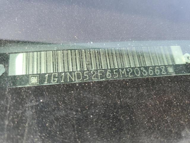 Photo 10 from auction – 2005 CHEVROLET CLASSIC with VIN 1G1ND52F65M203668