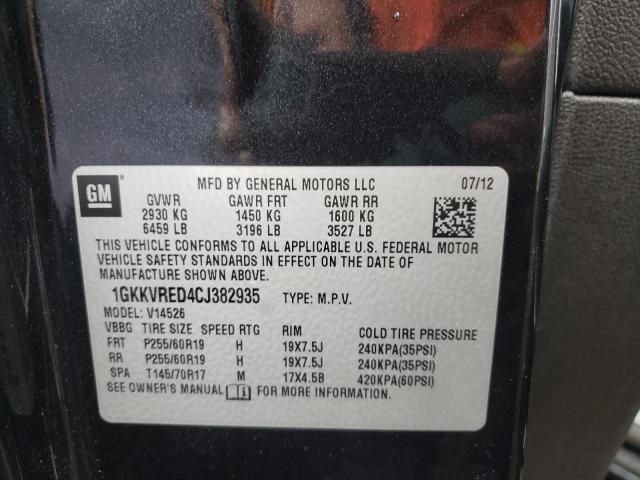 Photo 10 from auction – 2011 GMC ACADIA DEN with VIN 1GKKVTEDXBJ343858