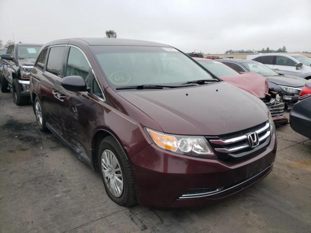 Photo 1 from auction – 2014 HONDA ODYSSEY LX with VIN 5FNRL5H29EB059817