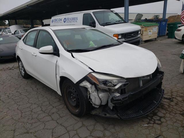 TOYOTA COROLLA L 2015 with VIN 2T1BURHE2FC393337 - Photo from auction