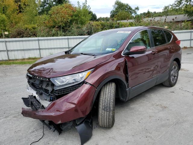 Photo 2 from auction – 2018 HONDA CR-V EX with VIN 7FARW2H59JE080469