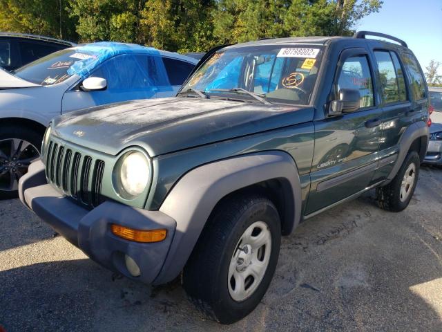 Photo 2 from auction – 2003 JEEP LIBERTY SP with VIN 1J4GL48K03W614545