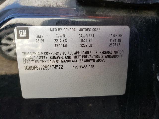 Photo 10 from auction – 2009 CADILLAC CTS with VIN 1G6DF577290174572