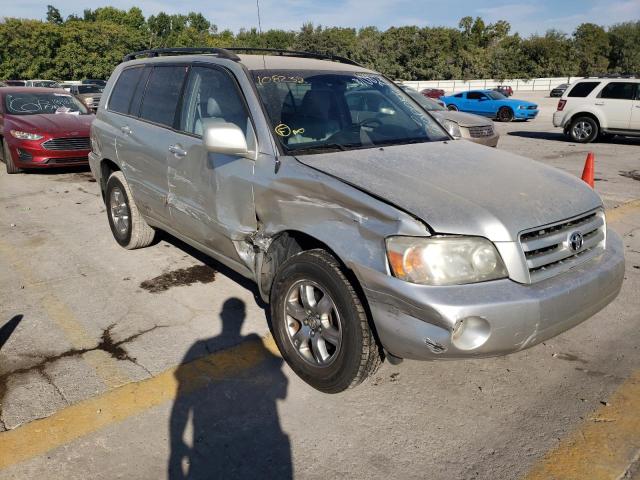 TOYOTA HIGHLANDER 2005 with VIN JTEEP21A150108232 - Photo from auction