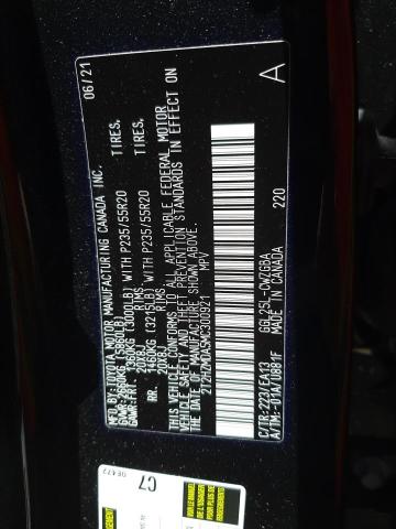 Photo 10 from auction – 2021 LEXUS RX 350 with VIN 2T2HZMDA5MC300921