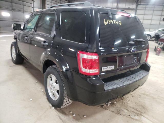 Photo 3 from auction – 2012 FORD ESCAPE XLT with VIN 1FMCU0DG8CKB66800