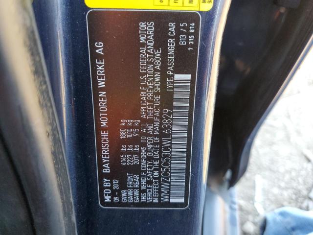 Photo 10 from auction – 2012 MINI COOPER S C with VIN WMWZC5C53CWL63829
