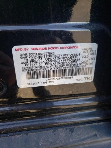 Photo 10 from auction – 2015 MITSUBISHI OUTLANDER with VIN JA4JZ4AX6FZ005859