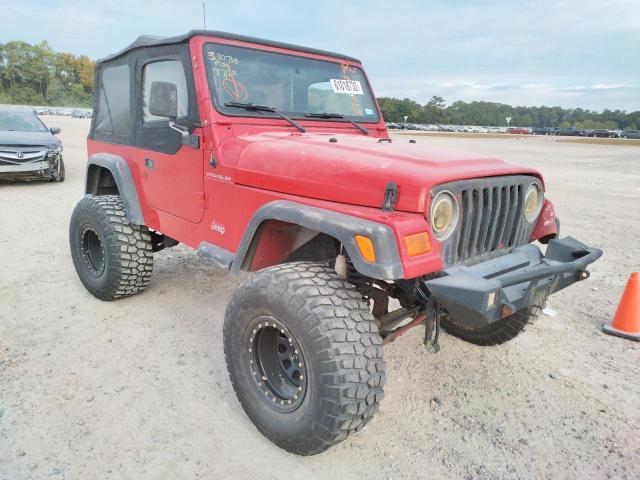 JEEP WRANGLER / 2002 with VIN 1J4FA29P02P706991 - Photo from auction