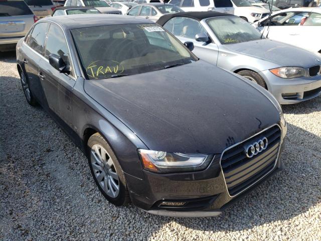 AUDI A4 PREMIUM 2013 with VIN WAUAFAFL1DN037123 - Photo from auction