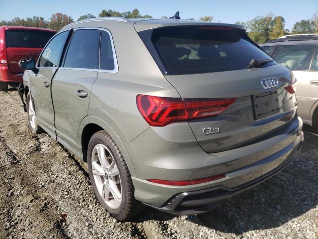 Photo 3 from auction – 2022 AUDI Q3 PREMIUM with VIN WA1DECF33N1029140