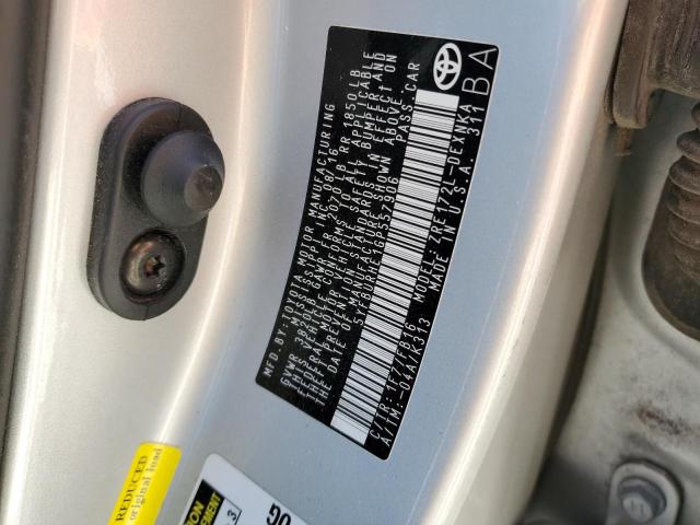 Photo 10 from auction – 2016 TOYOTA COROLLA L with VIN 5YFBURHE1GP557906