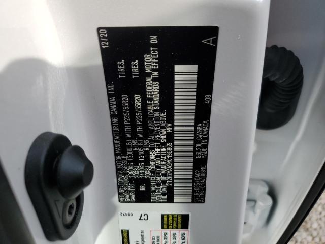 Фото 10 с аукциона – 2021 LEXUS RX 350 с VIN 2T2HZMAA5MC196869