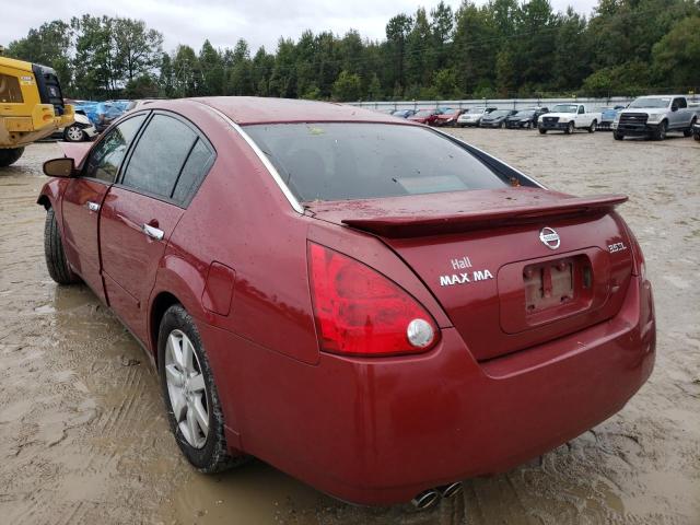 Photo 3 from auction – 2005 NISSAN MAXIMA SE with VIN 1N4BA41E45C844951