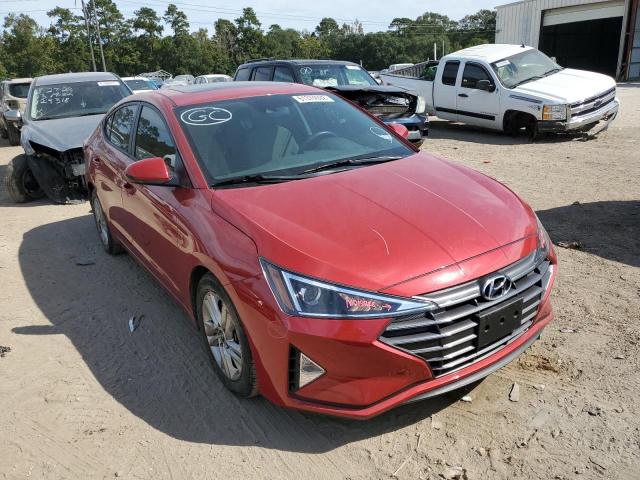 HYUNDAI ELANTRA SE 2019 with VIN 5NPD84LFXKH448317 - Photo from auction