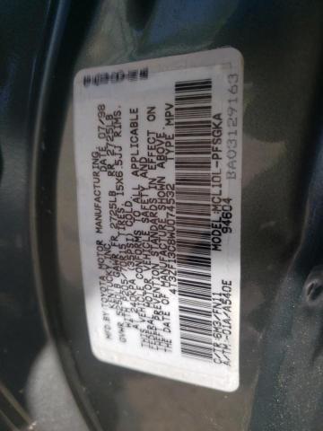 Photo 10 from auction – 1998 TOYOTA SIENNA LE with VIN 4T3ZF13C8WU074532