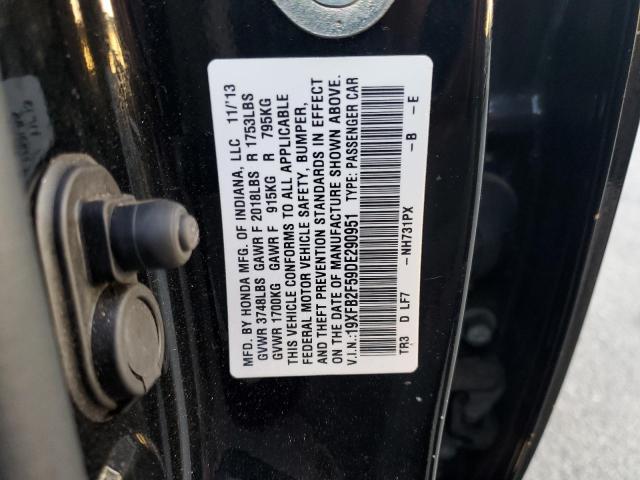 Photo 10 from auction – 2013 HONDA CIVIC LX with VIN 19XFB2F59DE290951