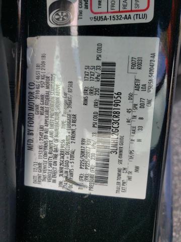 Photo 10 from auction – 2012 LINCOLN MKZ with VIN 3LNHL2GC3CR819056