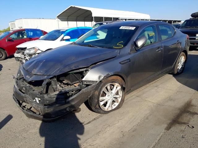 KIA OPTIMA LX 2013 with VIN 5XXGM4A75DG090191 - Photo from auction