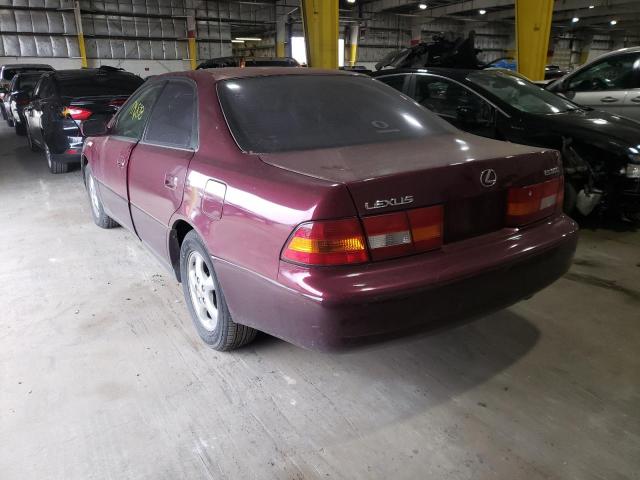 Photo 3 from auction – 1998 LEXUS ES 300 with VIN JT8BF28G3W5032570