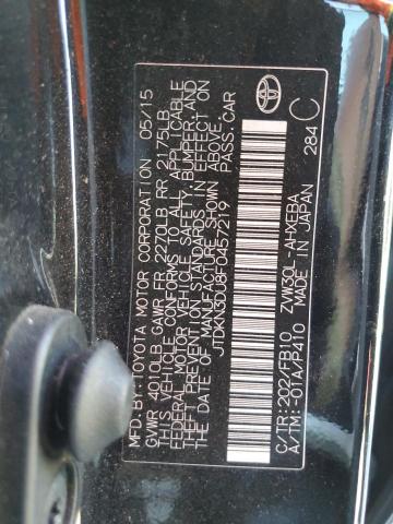 Photo 10 from auction – 2015 TOYOTA PRIUS with VIN JTDKN3DU8F0457219