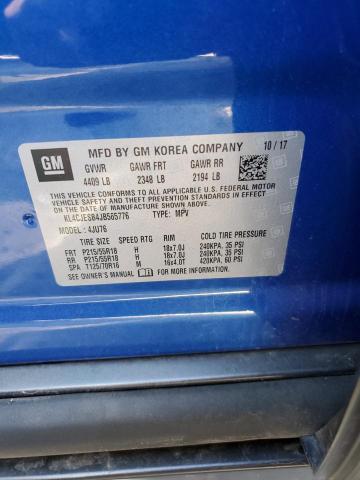 Photo 10 from auction – 2018 BUICK ENCORE PRE with VIN KL4CJESB4JB565776