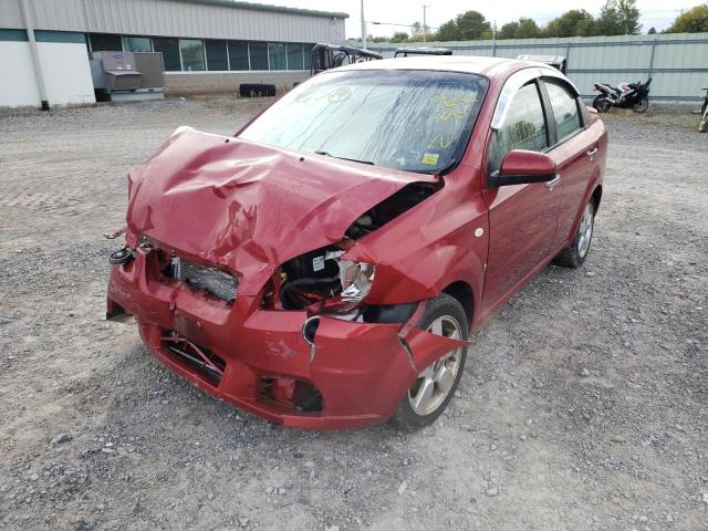 Photo 2 from auction – 2008 CHEVROLET AVEO LT with VIN KL1TG56668B018270