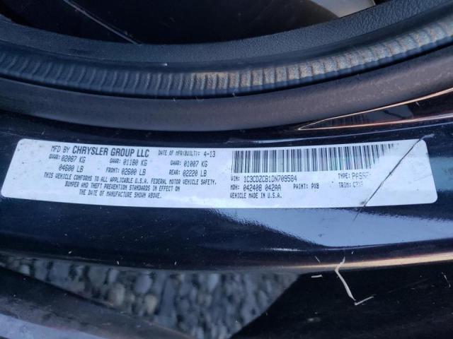 Photo 10 from auction – 2013 DODGE AVENGER SX with VIN 1C3CDZCB1DN709584