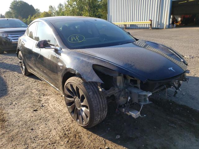 TESLA MODEL 3 2018 with VIN 5YJ3E1EB4JF113614 - Photo from auction