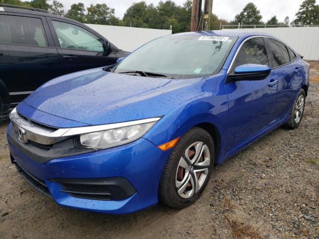 Photo 2 from auction – 2017 HONDA CIVIC LX with VIN 19XFC2F53HE010850