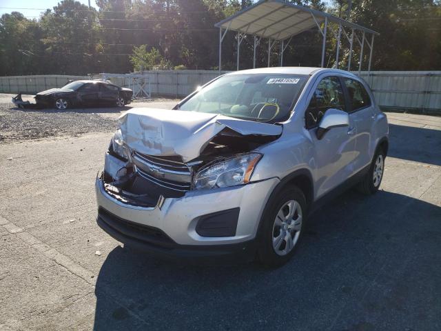 Photo 2 from auction – 2016 CHEVROLET TRAX LS with VIN KL7CJKSB3GB533993