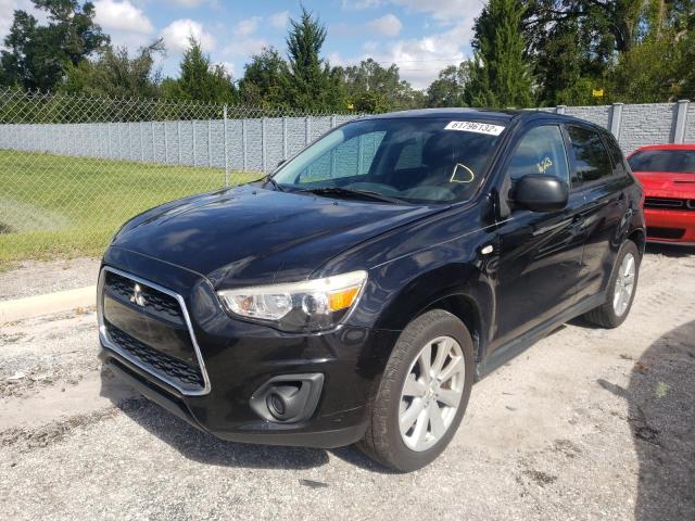 Photo 2 from auction – 2014 MITSUBISHI OUTLANDER with VIN 4A4AP3AU8EE012290