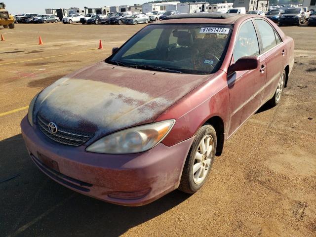 Photo 2 from auction – 2002 TOYOTA CAMRY LE with VIN 4T1BF32K72U015030