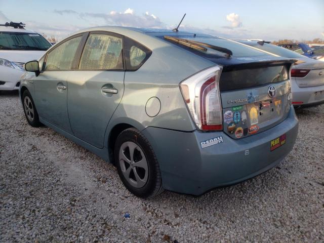 Photo 3 from auction – 2012 TOYOTA PRIUS with VIN JTDKN3DU6C5496972