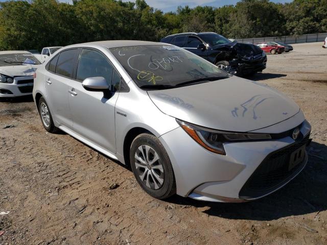 TOYOTA COROLLA LE 2021 with VIN JTDEAMDE4MJ008781 - Photo from auction
